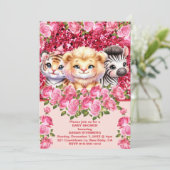 ガールズベビーシャワー招待状 招待状 (スタンド正面)