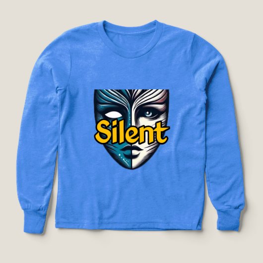 ガールズベラ+キャンバストライブレンド長袖シャツ、そう (デザイン正面)