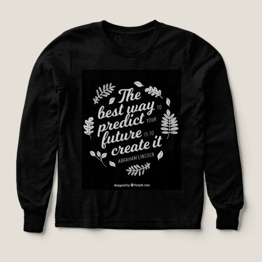 ガールズベラ+キャンバストリブレンド長袖シャツオン (デザイン正面)