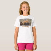 ガールズベーシックTシャツ Tシャツ (正面フル)