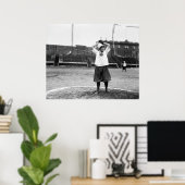 ガールズベースボール, 1913 ポスター (ホームオフィス)