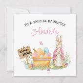 ガールズペーターラビットハッピーイースタードーター シーズンカード (正面)