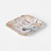 ガールズホースバースデーパーティー紙プレート ペーパープレート (傾斜あり)