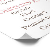 ガールズボホフローラバニー1stバースデーマイルストーンポー ポスター (角)