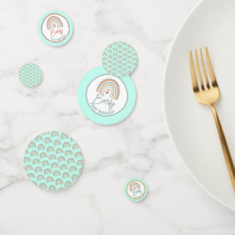 ガールズボホ誕生日魔法ミントグリーン コンフェッティ