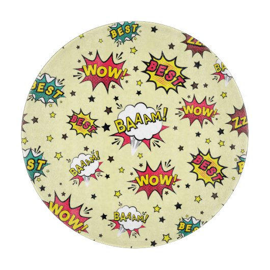 ガールズボーイズヴィンテージパッチ カッティングボード (正面)