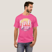 ガールズマウンテン登山ハイキング Tシャツ (正面フル)