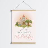 ガールズマジカルフェアユタレ子供の誕生日ウェルカムサイン ポスター