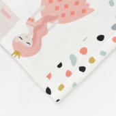 ガールズマジカルプリンセス城月次マイルストーン フリースブランケット (角)