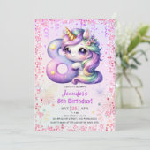 ガールズマジカルユニコーン8thバースデーパーティー 招待状 (スタンド正面)