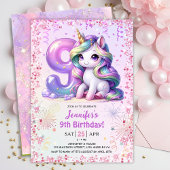 ガールズマジカルユニコーン9thバースデーパーティー 招待状