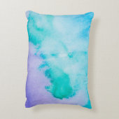 ガールズマーメイドクパーソナライズされたッション アクセントクッション (裏面(縦))