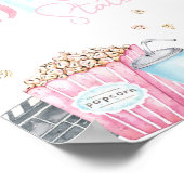 ガールズムービーパーティーポップコーンサイン ポスター (角)