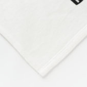 ガールズモノグラムのフォトユニコーンフリースブランケット フリースブランケット (角)