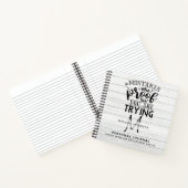 ガールズモノグラムやる気を起こさせるジャーナル勇気付けられる ノートブック (内部)