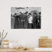 ガールズライフルチーム， 1916 ポスター (キッチン)