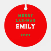 ガールズラクロスクリスマスコレクティブ メタルオーナメント (裏面)