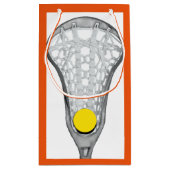 ガールズラクロスチームオレンジ スモールペーパーバッグ (裏面)