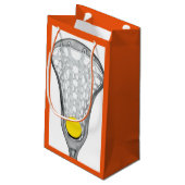 ガールズラクロスチームオレンジ スモールペーパーバッグ (裏面アングル)