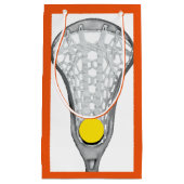 ガールズラクロスチームオレンジ スモールペーパーバッグ (正面)