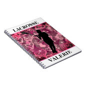 ガールズラクロスフローティングバラハート ノートブック (右側)