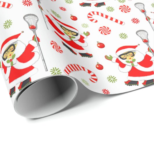 ガールズラクロスホリデーギフト ラッピングペーパー (ロールコーナー)