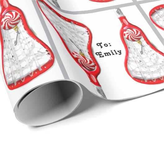 ガールズラクロスホリデーギフト ラッピングペーパー (ロールコーナー)