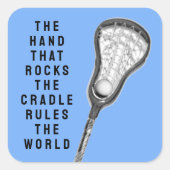 ガールズラクロス引用文 スクエアシール (正面)