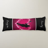 ガールズラクロス浮動ハート ボディピロー (正面)