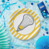 ガールズラクロス ペーパープレート (パーティー)