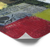 ガールズラブコスモス&レッドシューズbyダン・ロバートソン ポスター (角)