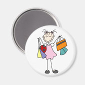 ガールズラブショッピングマグネット マグネット (正面/裏面)