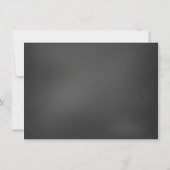 ガールズリトルカボチャフォトファースト誕生日 招待状 (裏面)