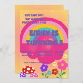 ガールズレインボーキングダム 招待状 (正面/裏面)