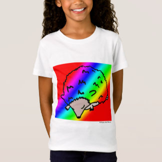 ガールズレインボーヘッジホッグTシャツ Tシャツ