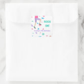 ガールズロカラフルック登山パーティー スクエアシール (バッグ)