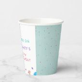 ガールズロック登山誕生日パーティー 紙コップ (左)