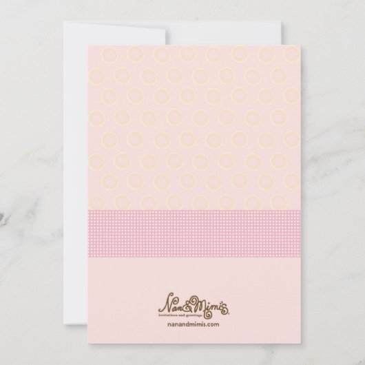 ガールズローラースケートで滑る主題パーティの招待状 招待状 (裏面)