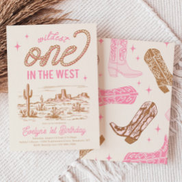 ガールズワイルドワンインザウエスト招待状 招待状