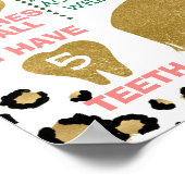 ガールズワイルドワンサファリをテーマにしたマイルストーンポスター ポスター (角)