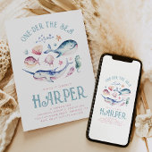 ガールズワンダーザシー誕生日招待状 招待状