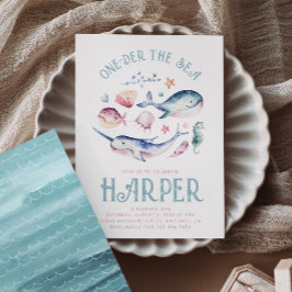 ガールズワンダーザシー誕生日招待状 招待状