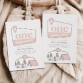 ガールズワンハッピーキャンパーパークエクスプローラー1st誕生日 招待状