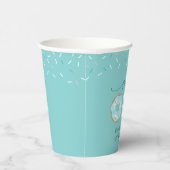 ガールズワンバースデースウィートワンティール(緑がかった色)ドーナツ 紙コップ (右)