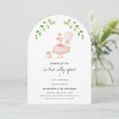 ガールズワン間抜けグース1歳の誕生日パーティー 招待状 (スタンド正面)