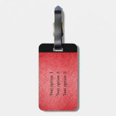 ガールズヴィンテージ自転車ラゲッジタグ ラゲッジタグ (裏面縦)