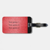 ガールズヴィンテージ自転車ラゲッジタグ ラゲッジタグ (裏面横)