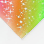 ガールズ体操バーカラフルフリースブランケット フリースブランケット (角)