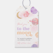 ガールズ宇宙サンキューラベル ギフトタグ (正面)