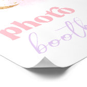 ガールズ宇宙フォトブースサイン ポスター (角)